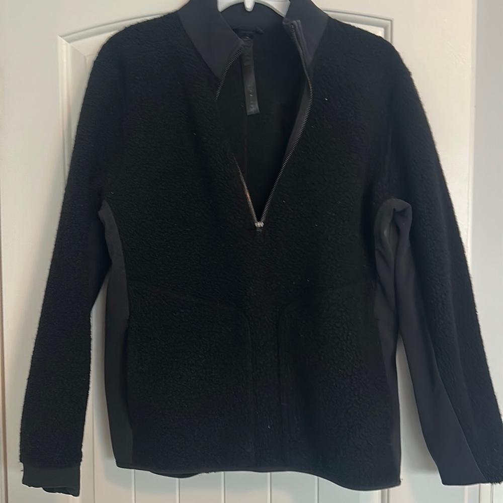Black Lululemon Teddy bear sweater